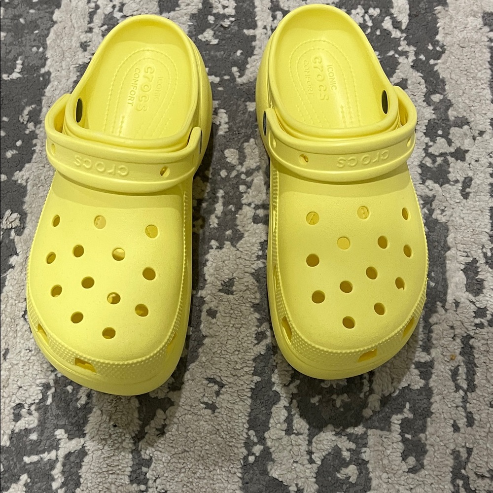 CROCS Women’s Bright Yellow Clogs